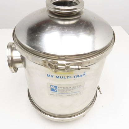 MV Products 355080 MV Multi-Trap Vacuum Inlet Or Exhaust Trap 3" W/ Filters