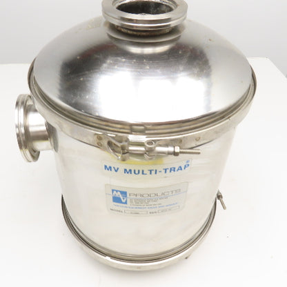 MV Products 355080 MV Multi-Trap Vacuum Inlet Or Exhaust Trap 3" W/ Filters