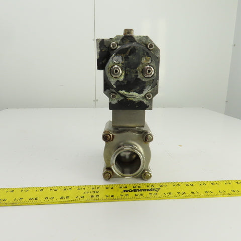 Pneumatic Valve Actuator 2" Stainless Steel Ball Valve CF8H