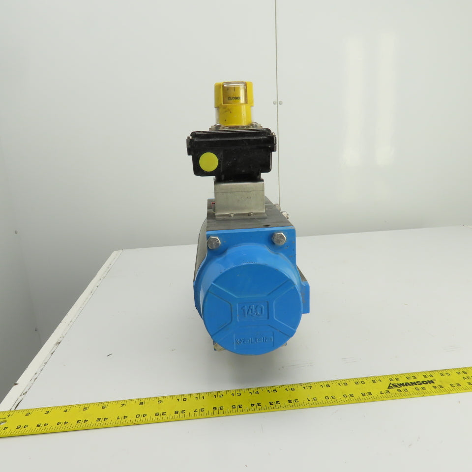 Valbia 140 Series Pneumatic Actuator With Valve Position Transmitter (Tested)