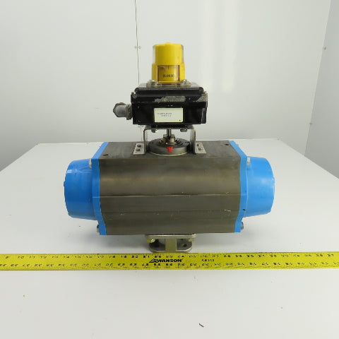 Valbia 140 Series Pneumatic Actuator With Valve Position Transmitter (Tested)
