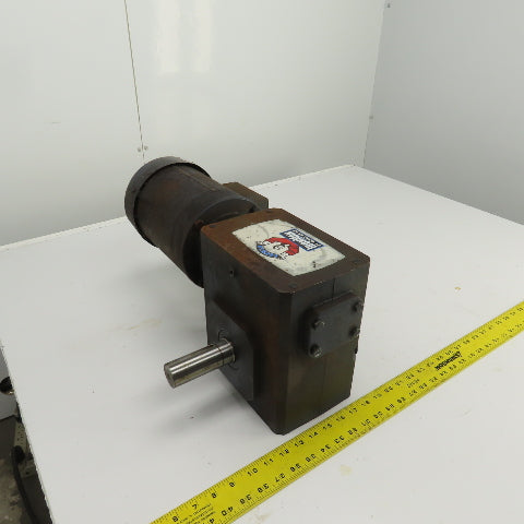 Ironman BM0832-40-R-56 40:1 Ratio Right Hand Gear Reducer 43.5RPM Out 3PH 1.5HP