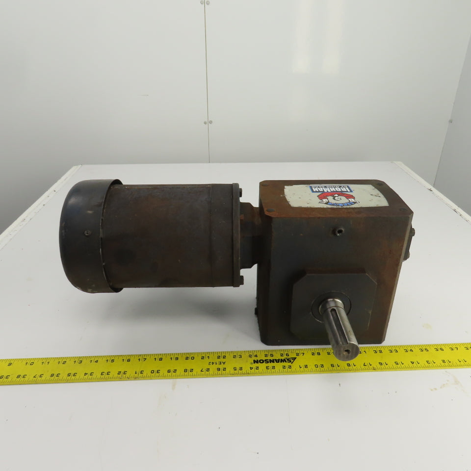 Ironman BM0832-40-R-56 40:1 Ratio Right Hand Gear Reducer 43.5RPM Out 3PH 1.5HP