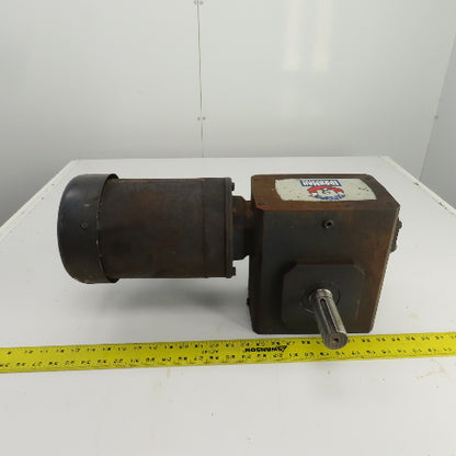 Ironman BM0832-40-R-56 40:1 Ratio Right Hand Gear Reducer 43.5RPM Out 3PH 1.5HP