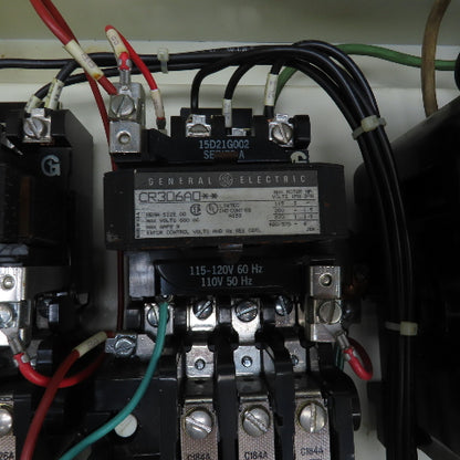 Size 00 9A Manual 2-Motor Starter Control Panel 0.5 To 2HP 115-600VAC Disconnect