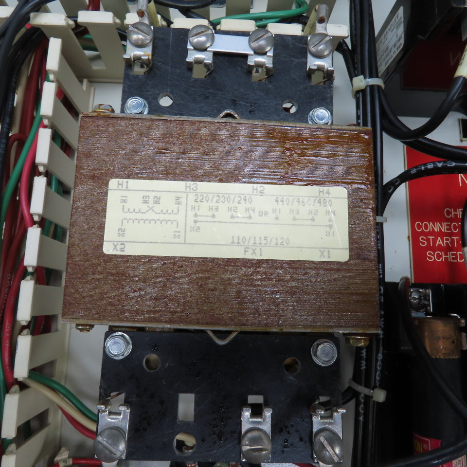 Size 00 9A Manual 2-Motor Starter Control Panel 0.5 To 2HP 115-600VAC Disconnect