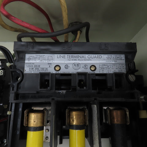 Size 00 9A Manual 2-Motor Starter Control Panel 0.5 To 2HP 115-600VAC Disconnect