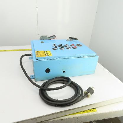 Size 00 9A Manual 2-Motor Starter Control Panel 0.5 To 2HP 115-600VAC Disconnect