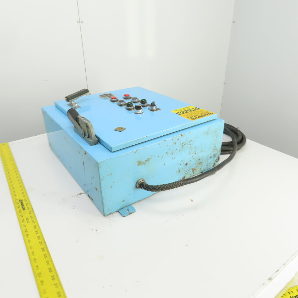 Size 00 9A Manual 2-Motor Starter Control Panel 0.5 To 2HP 115-600VAC Disconnect