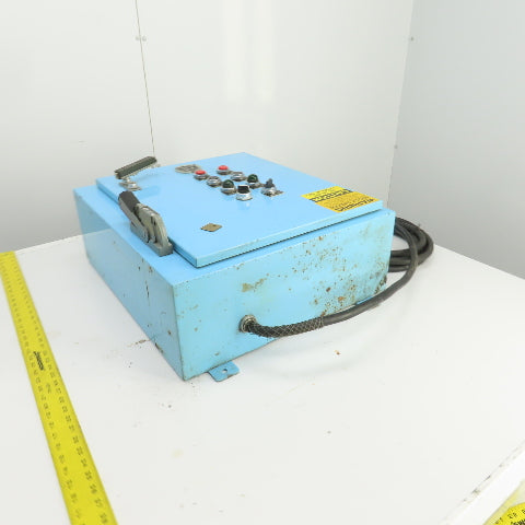 Size 00 9A Manual 2-Motor Starter Control Panel 0.5 To 2HP 115-600VAC Disconnect