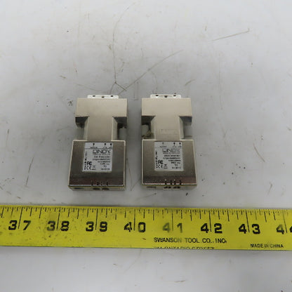 Lindy 38301 DVI DVI-D 500Mm Fiber Optic Cable Extender 1 Pair