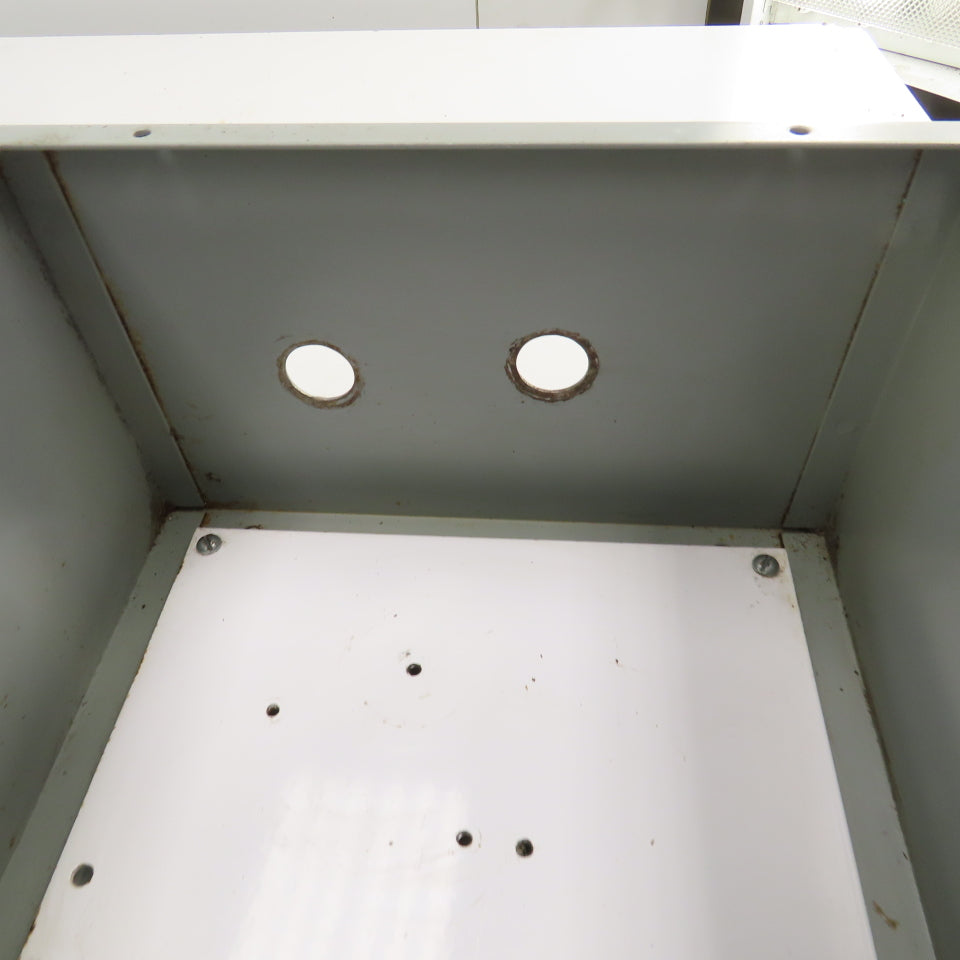 Hoffman A-10N86 10" x 8" x 6" Steel Electrical Enclosure W/Backplate Type 1