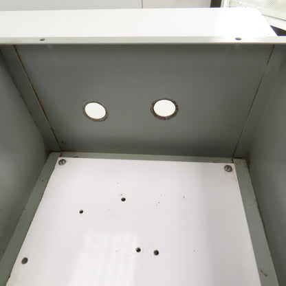 Hoffman A-10N86 10" x 8" x 6" Steel Electrical Enclosure W/Backplate Type 1