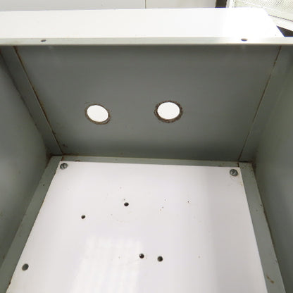 Hoffman A-10N86 10" x 8" x 6" Steel Electrical Enclosure W/Backplate Type 1