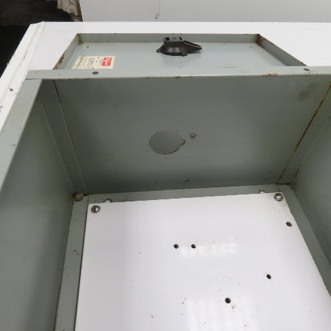 Hoffman A-10N86 10" x 8" x 6" Steel Electrical Enclosure W/Backplate Type 1