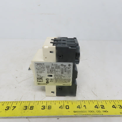 Schneider Electric GV2-RT08 Manual Motor Starter 3 Pole 600V 2Hp 2.5-4A Overload