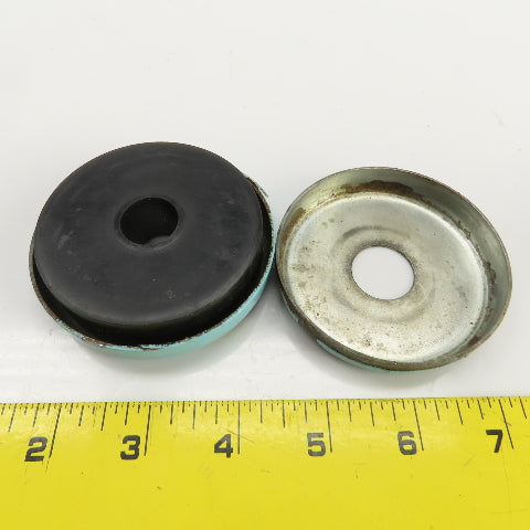 3" OD Vibration Isolation Mounting Shock Pads 5/8" Thru Hole Lot Of 4