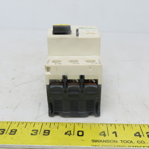 Schneider Electric CV2-RT10 Manual Motor Starter 3 Pole 600V 5Hp 4A-6.3 Overload