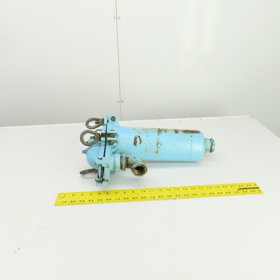 Filtrations Sys. 12" x 3-3/4" Basket Strainer Filter Housing 300 PSI (No Basket)