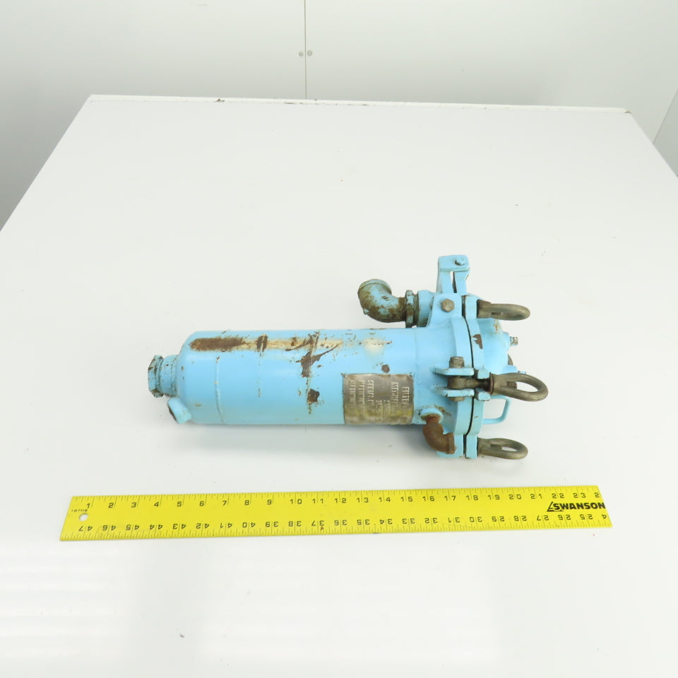 Filtrations Sys. 12" x 3-3/4" Basket Strainer Filter Housing 300 PSI (No Basket)