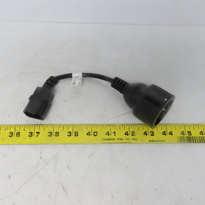 Goobay 93986 Cable Adapter AC plug-Schuko coupling)