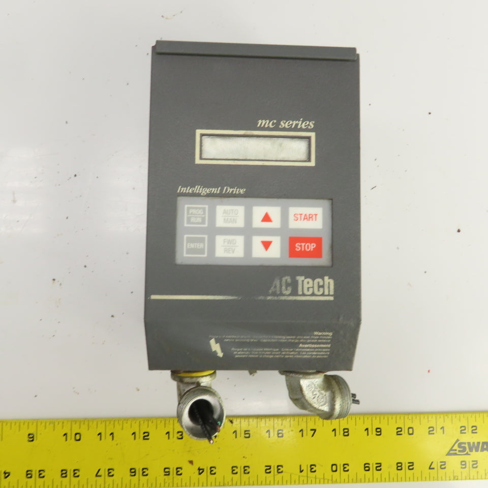 AC Tech M1410B MC Series Intelligent AC Drive 1HP 0.75kW 400/480V Input 3PH