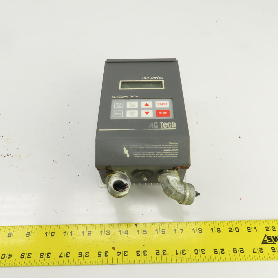 AC Tech M1410B MC Series Intelligent AC Drive 1HP 0.75kW 400/480V Input 3PH