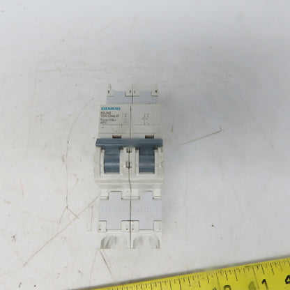 Siemens 5SJ4210-8HG41 Circuit Breaker 2-Pole 400V 10A AWG14-AWG 4