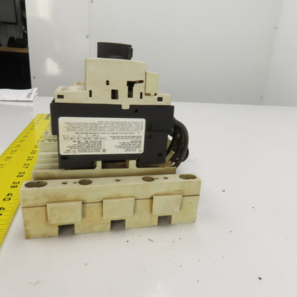 Wohner AES 3x38 Busbar Mounted Fuse Holders & 1 Breaker 1.6A 600V