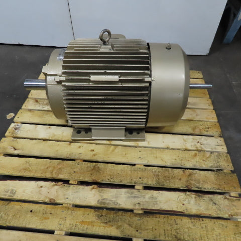 Reliance Duty Master 40Hp 200V 60Hz 1775RPM Dual Shaft Motor 324T