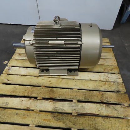 Reliance Duty Master 40Hp 200V 60Hz 1775RPM Dual Shaft Motor 324T