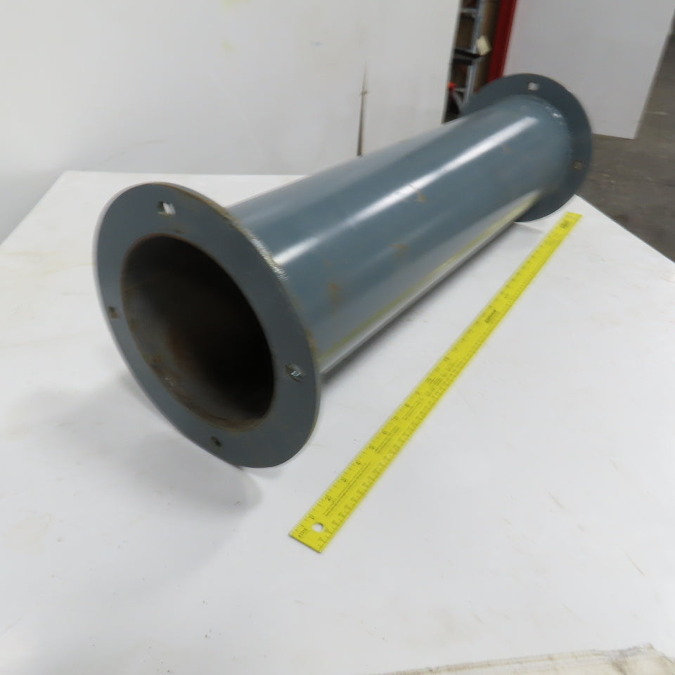 7" Rigid Welded Seam Flange Mount Duct 30-1/2" OAL