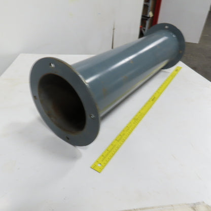 7" Rigid Welded Seam Flange Mount Duct 30-1/2" OAL