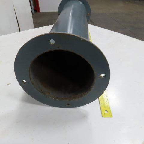 7" Rigid Welded Seam Flange Mount Duct 30-1/2" OAL