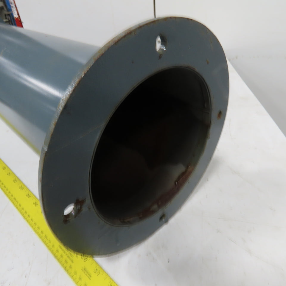 7" Rigid Welded Seam Flange Mount Duct 30-1/2" OAL