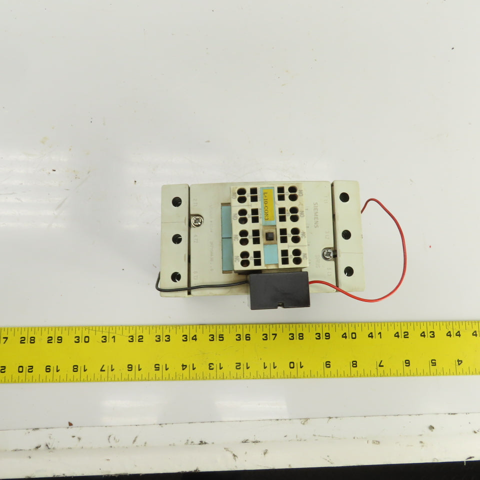 Siemens 3RT1044-3BB40 65A Contactor 600V AC 10-60HP 24VDC Coil