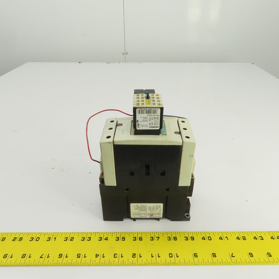 Siemens 3RT1044-3BB40 65A Contactor 600V AC 10-60HP 24VDC Coil