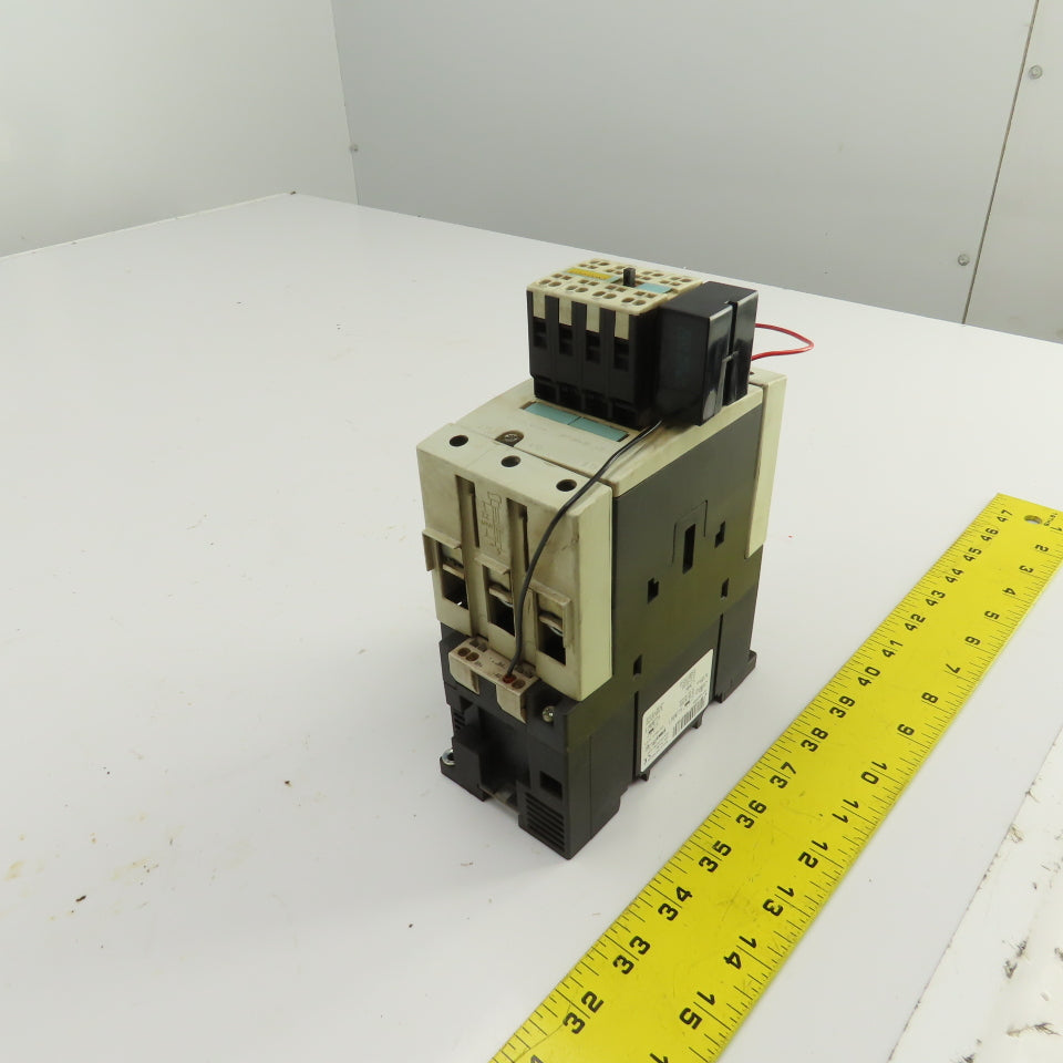 Siemens 3RT1044-3BB40 65A Contactor 600V AC 10-60HP 24VDC Coil