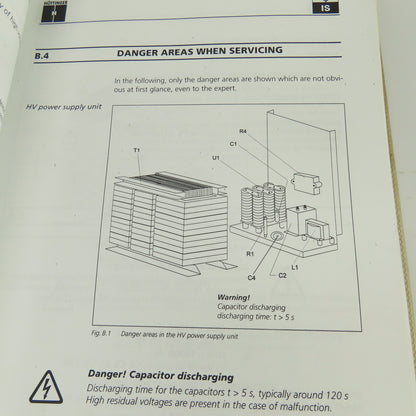 Trumpf IS TRU 11-?22 RF Generator Service Manual & Operating Instructions Lot/2