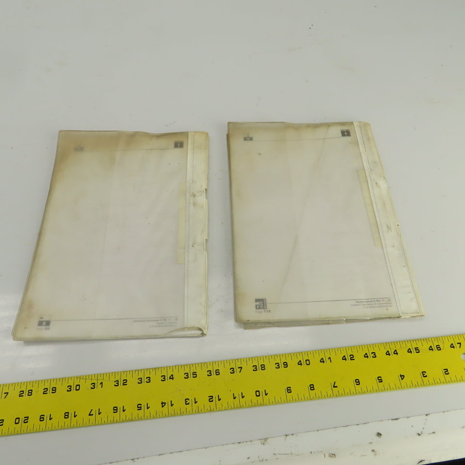 Trumpf IS TRU 11-?22 RF Generator Service Manual & Operating Instructions Lot/2