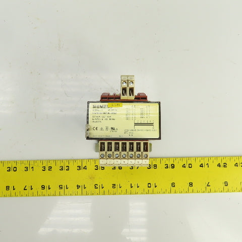 Siemens 4AM3442-8DN00-0EA0 0.1/0.31kVA Transformer HV 208-550 LV 24 Single Phase