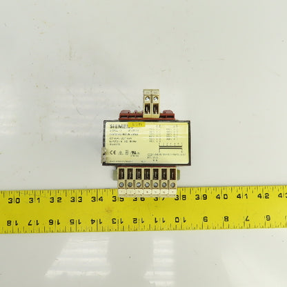 Siemens 4AM3442-8DN00-0EA0 0.1/0.31kVA Transformer HV 208-550 LV 24 Single Phase