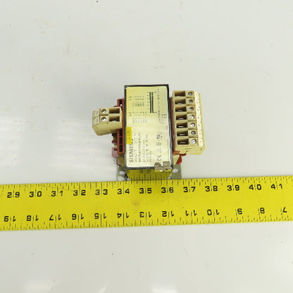 Siemens 4AM3442-8DN00-0EA0 0.1/0.31kVA Transformer HV 208-550 LV 24 Single Phase