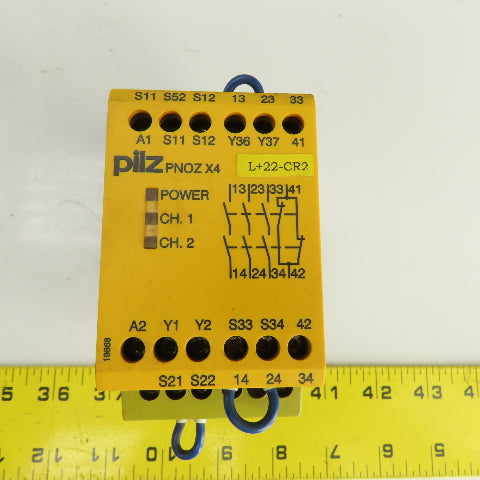 Pilz PNOZ X4 Safety Relay 24V DC