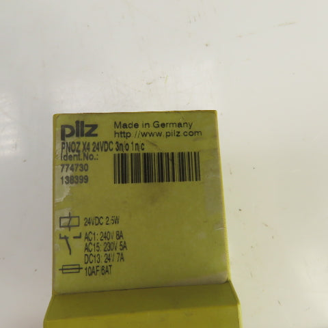 Pilz PNOZ X4 Safety Relay 24V DC