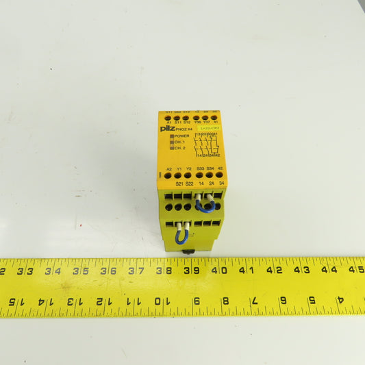 Pilz PNOZ X4 Safety Relay 24V DC