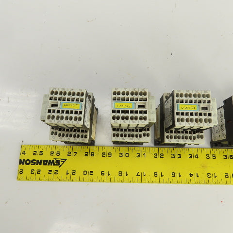 Siemens 3RH1140-2BB40 Control Relay 10A 600V AC Lot Of 6