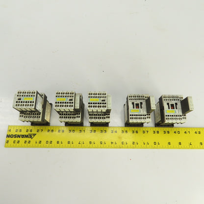 Siemens 3RH1140-2BB40 Control Relay 10A 600V AC Lot Of 6