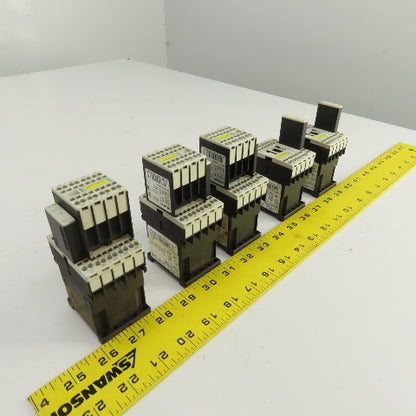 Siemens 3RH1140-2BB40 Control Relay 10A 600V AC Lot Of 6