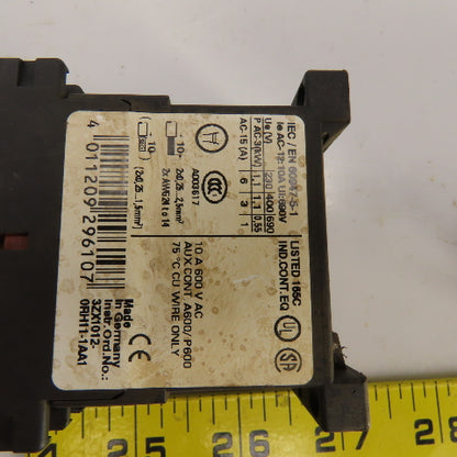 Siemens 3RH1140-2BB40 Control Relay 10A 600V AC Lot Of 6